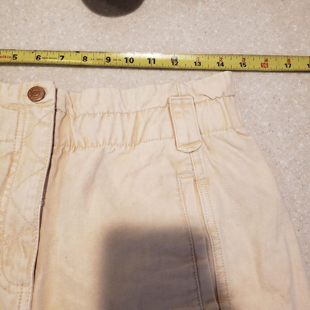 BDG Urban Outfitters Jean Joggers Womens Size S-P Cream Retro 90s Cargo Pocket - Picture 10 of 12